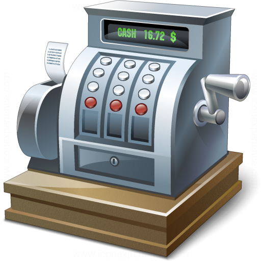 Касса нарисованная