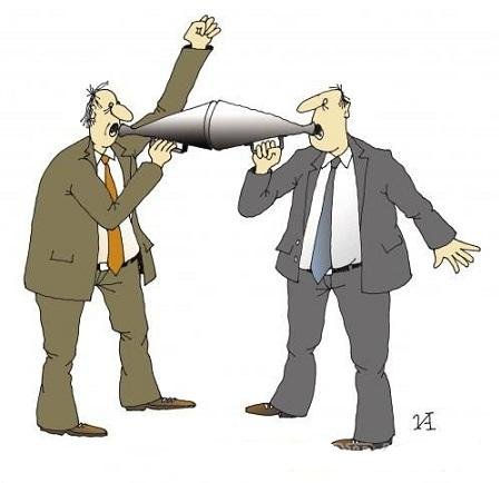 Переговоры карикатура