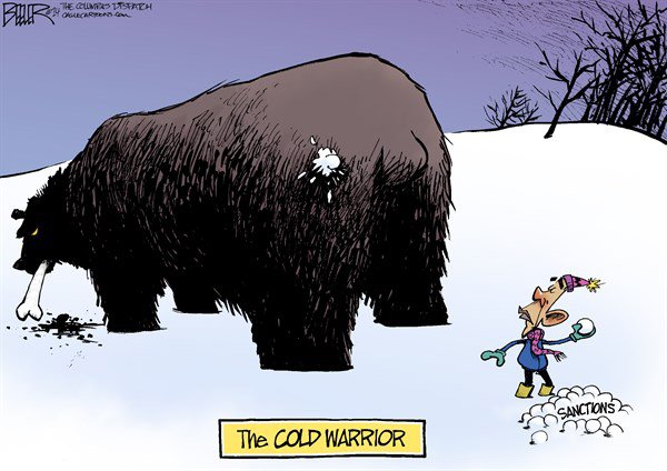 Россия медведь карикатура