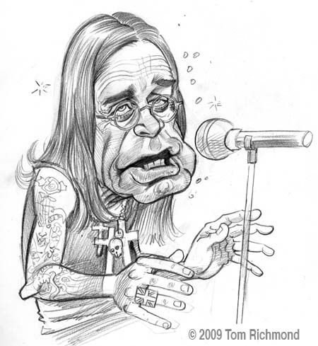 Ozzy Osbourne шарж