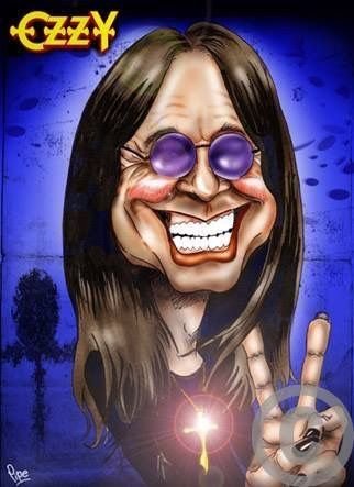 Ozzy Osbourne шарж