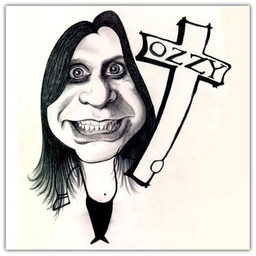 Карикатуры на рок группы