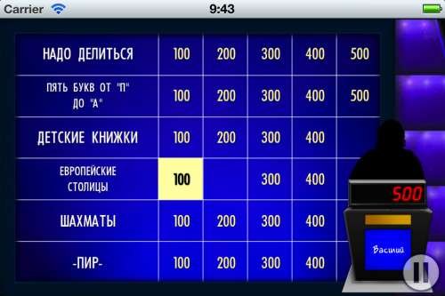 Своя игра игра