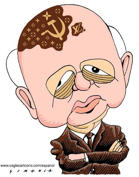 Шарж Горбачева