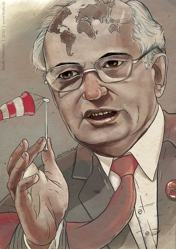 Михаил Горбачев арт