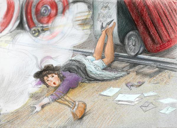 Анна Каренина и поезд прикол