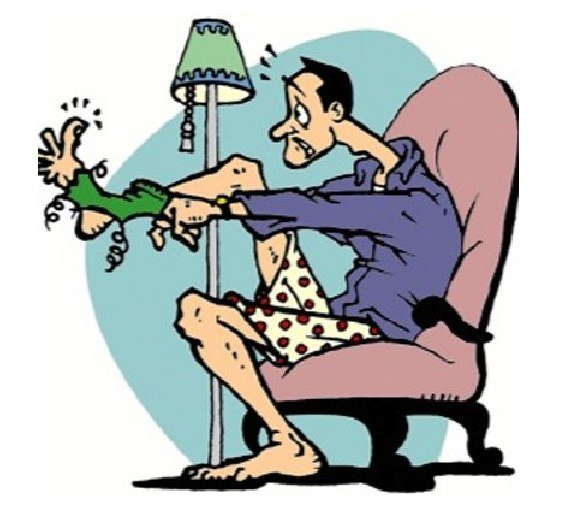 Носки карикатура