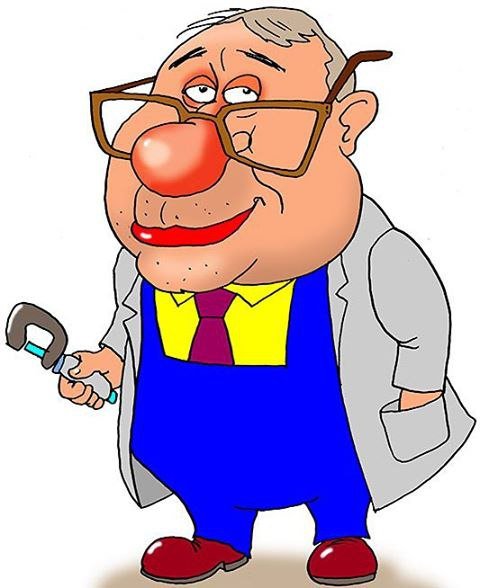 Мастер цеха карикатура