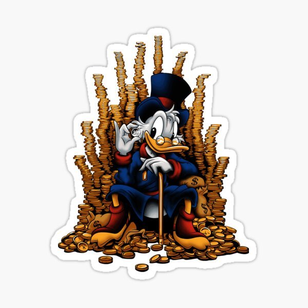 Scrooge MCDUCK Стикеры