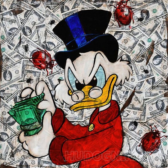 Скрудж макдак в золоте