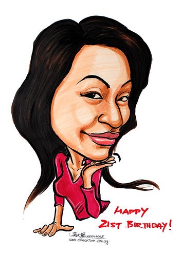 Женские карикатура карандаш