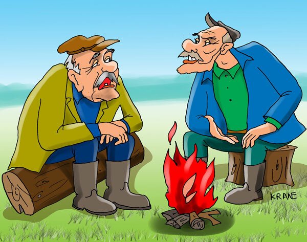 Карикатуры два