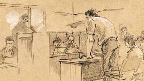 Допрос карикатура