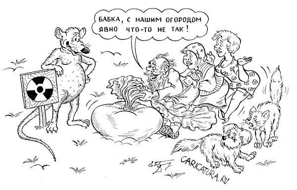 Репка карикатура