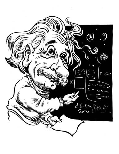Физик карикатура