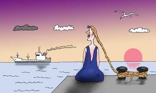 Жена моряка приколы