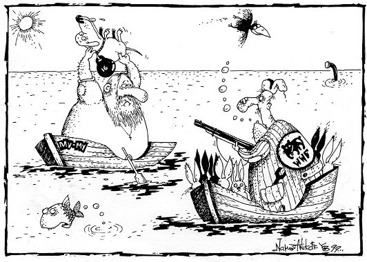 Мазай и зайцы Герасим и му-му