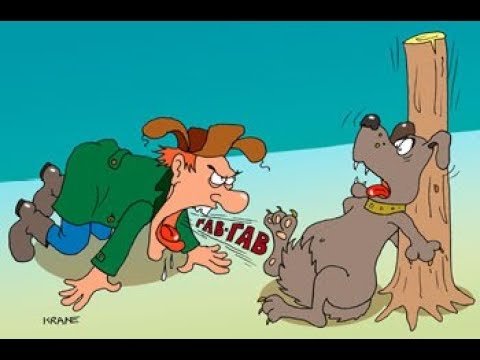 Злая собака карикатура
