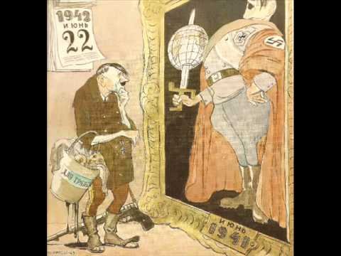 Сатирические плакаты ВОВ