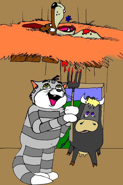 Простоквашино карикатура