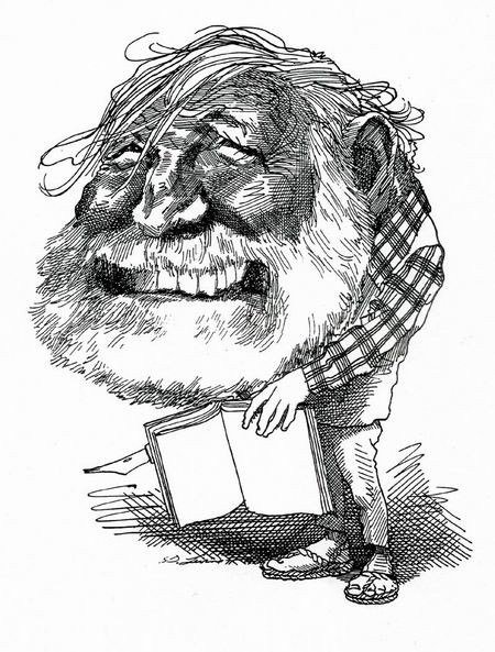 Антон Павлович Чехов карикатура