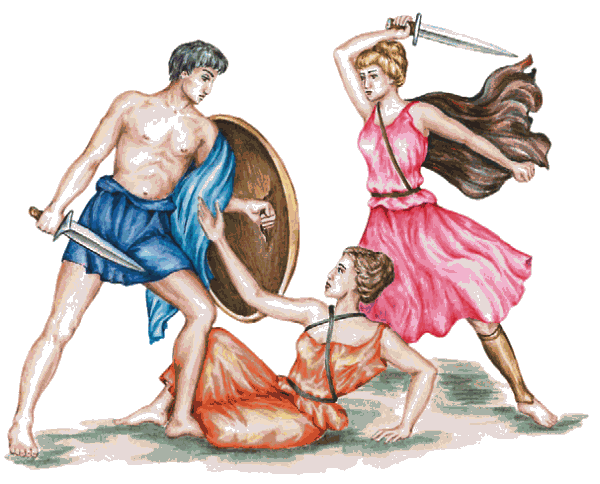 Греческие боги мультяшные