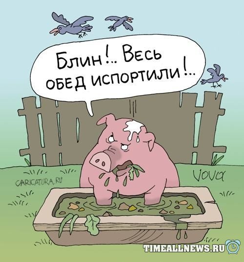 Мультяшный Свин