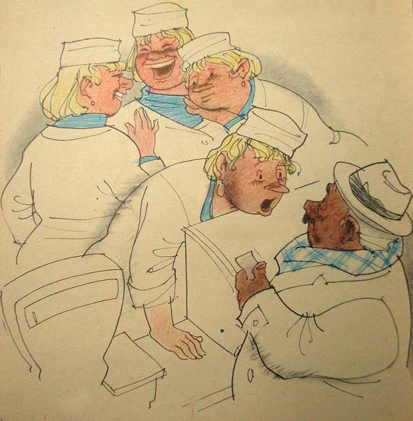 Советские карикатуры на охотников