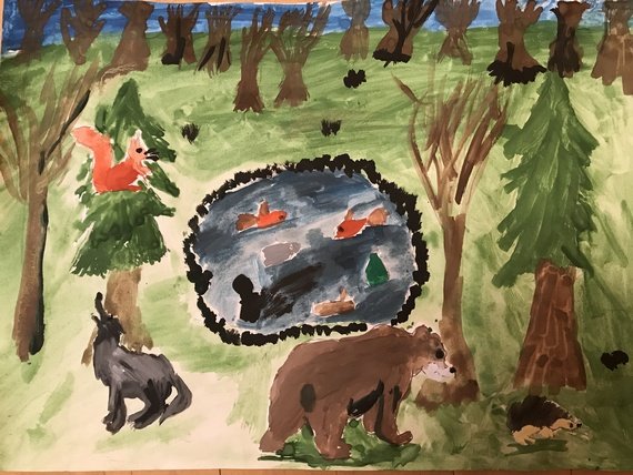 Рисунки берегите лес 2 класс окружающий мир