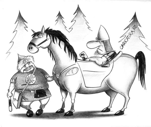 Шарж разбойников