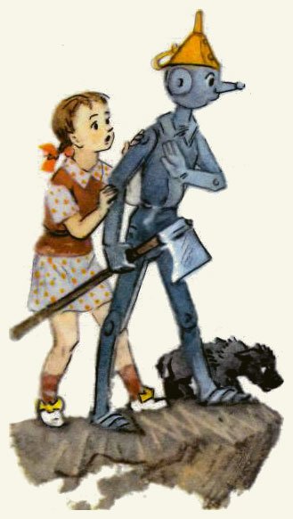 Герои сказки волшебник изумрудного города Железный дровосек