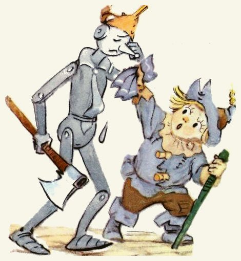 Железный дровосек концепт арт