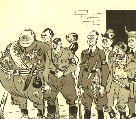 Борис Ефимов художник карикатуры Гитлер