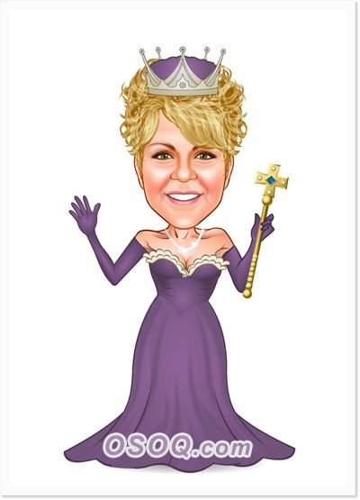 Шарж на Елену Воробей