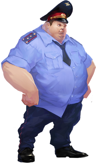 Мент карикатура