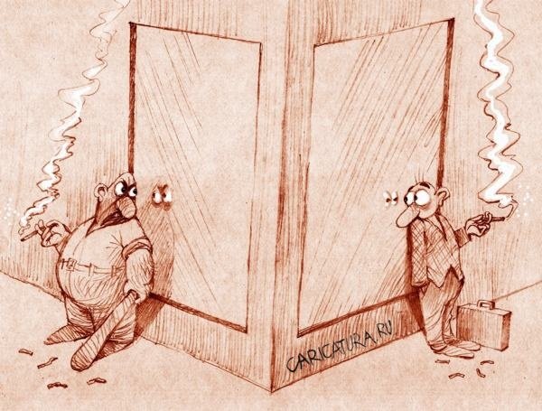 Тюрьма карикатура