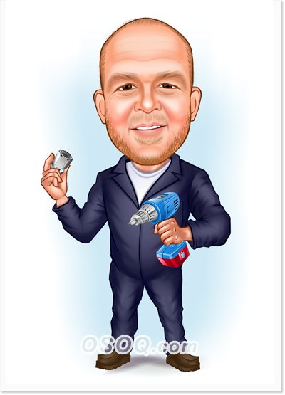 Автослесарь карикатура