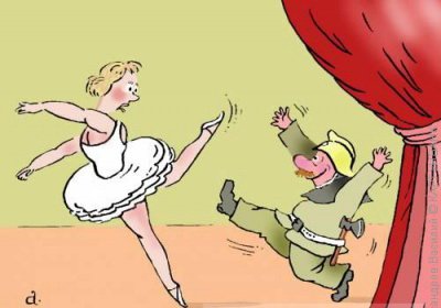 Театральная карикатура