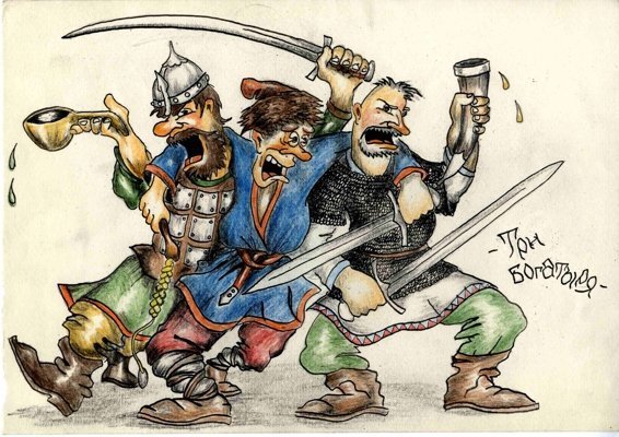 Реконструкторы карикатуры