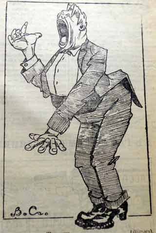 Шаляпин карикатуры