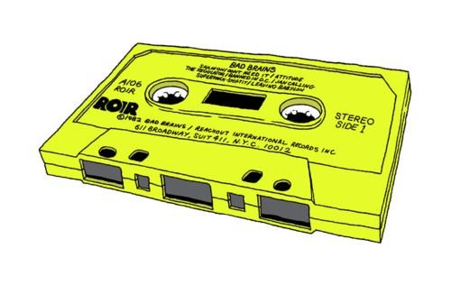 Кассета для магнитофона арт