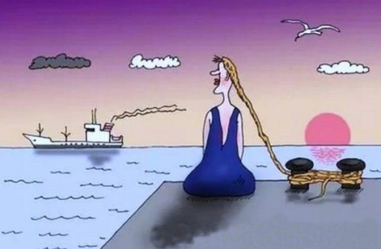 Смешные гребцы