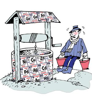 Колодец желаний карикатура