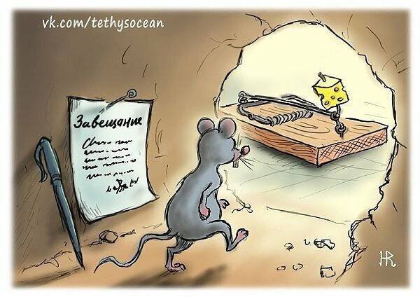 Наследство карикатура