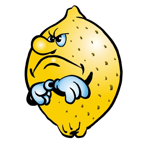 Лимон с глазами