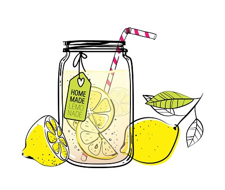 Банка лимонада