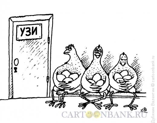 Врач УЗИ карикатура