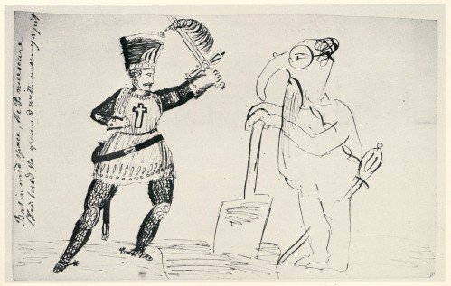 Английский Лорд сэр рисунок