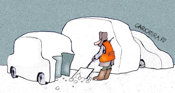 Эвакуатор карикатура