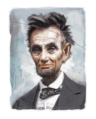 Abraham Lincoln caricature
